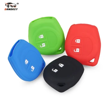 

DANDKEY 10x 2 Buttons Silicone Keyless Entry Car Key Case Holder Cover Shell For SUZUKI SX4 SWIFT Vitara LIANA ALTO IGNIS ESTEEM
