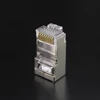 Xintylink-conector rj45, conector de cable ethernet, conector rj 45, rg45, cat6, red macho blindada, stp, cat, 6 terminales, lan, 1,2mm ► Foto 3/6