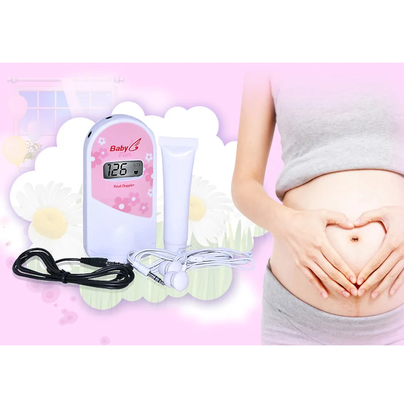 

Home 2.5 MHz Fetal Doppler Fetal Heart Monitor with LCD display