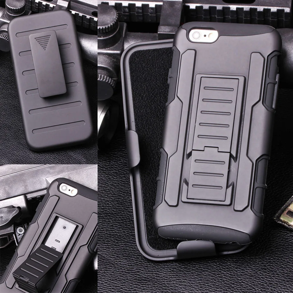 Future Armor Impact Holster Hybrid Hard Case For Apple iPhone 6 4.7'' Plus 5.5'' heavy duty case with belt clip |