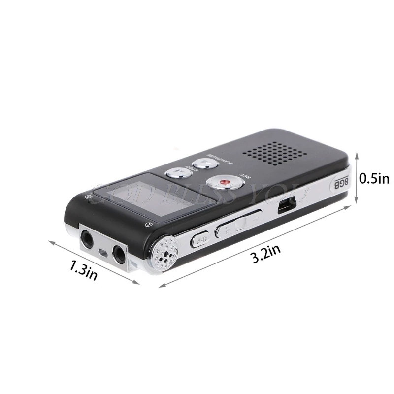 Digital Voice Recorder 8GB Mini USB Flash Audio Pen WAV MP3 Recording Dictaphone Digital Voice Recorder 8GB Mini USB Flash Audio Pen WAV MP3 Recording Dictaphone