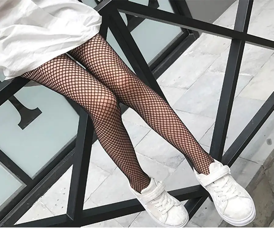 2017 Summer Spring Autumn New Kids Girls Tights Children Holes