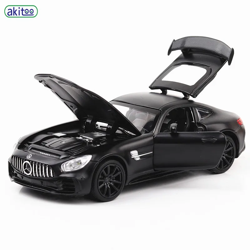 Akitoo Mercedes Benz GT супер спортивная модель автомобиля Игрушечная из сплава звук и свет