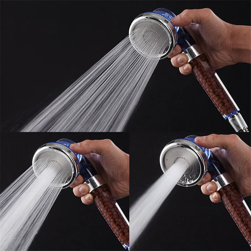 

Bathroom Health Anion SPA Head Shower Handheld Water-saving Bath Shower Nozzle Filter Head Sprinkler Sprayer Shower Accessories