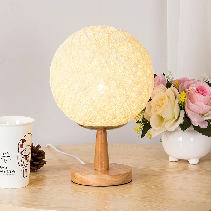 

bed side lamp led table lamp modern country style stand desk lamp E27 kids night light ZUNGE Sepak takraw gift table lamp
