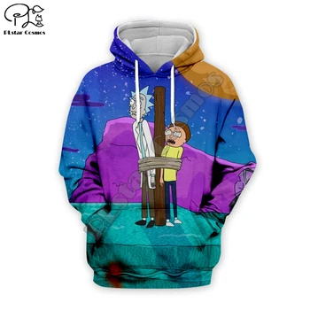 

Newest Rick and Morty Fashion Hip pop 3D Hoodies Creative Harajuku Men women Printing Casual Hoody Funny Sweatshirt XS-7XL RK-13