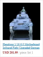Henglong 1/16 снег 6,0 инфракрасный боевой индивидуальные Panzer IV F2 RTR rc Танк 3859 металлические колеса TH12595