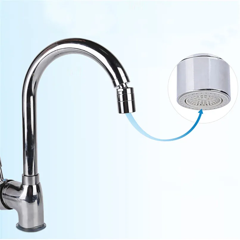 Flexible Faucet Sprayer Turbo Flex 360 Sink Faucet Sprayer Jet Splash water saving device Faucet extender #2f21 (5)
