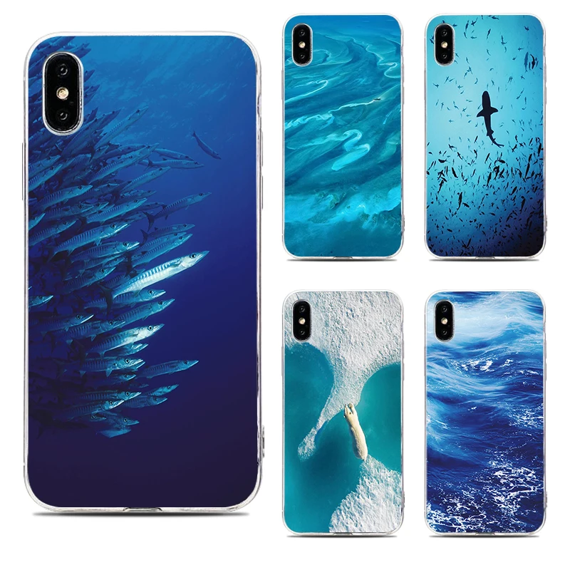 

Sea Pattern Series of TPU Silicone Gel Soft Phone Case Cover for Sharp Aquos R R2 R3 S2 S3MINI SH-01K SH-03K SHV39 SHV40