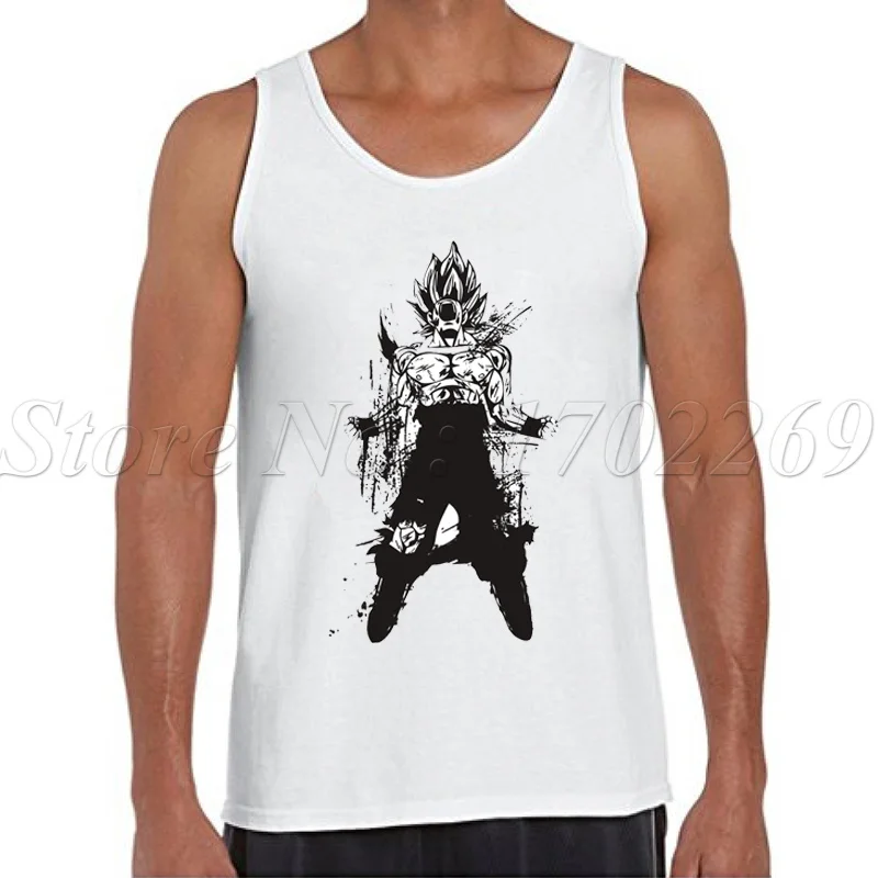 Saiyan power up Мужские Модные безрукавки Angry Saiyan, повседневный жилет, не оставляйте Жемчуг дракона Z майка хипстера