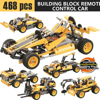 

SDL 2020A-23 2-Channel DIY Building Block Remote Control Car educational toys for children