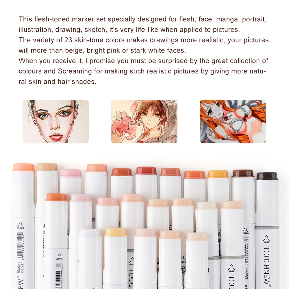 touchnew 24 colors skin