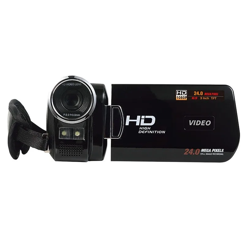 Ordro 3,0 дюймов HDV-Z3 экран вращения 1080 P Full HD рефлекторная цифровая камера s Профессиональный видеорегистратор 24MP CMOS фото камера