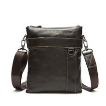 Neue Soft Echtes Leder Männer Klappe Crossbody Tasche für Mann Mode Rindsleder Schulter Männer Handtasche Casual Männer Messenger Bags A1892