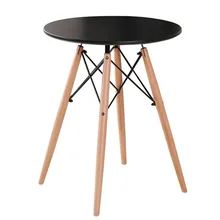 Кафе столы кафе мебель для дома твердой древесины круглый стол журнальный столик basse минималистский mesas де centro 60/80*72 см