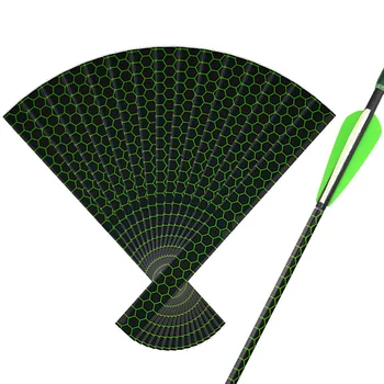 

15 pcs Archery Arrow Sticker Wraps Heat Shrinkable Sticker Arrow Shaft Accessory