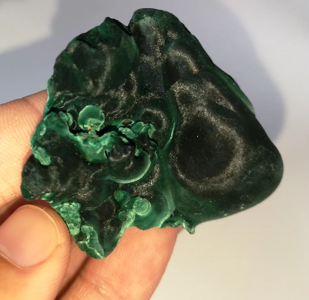 

40g Natural rare malachite mineral specimen green stone crystal teaching specimen collection from China