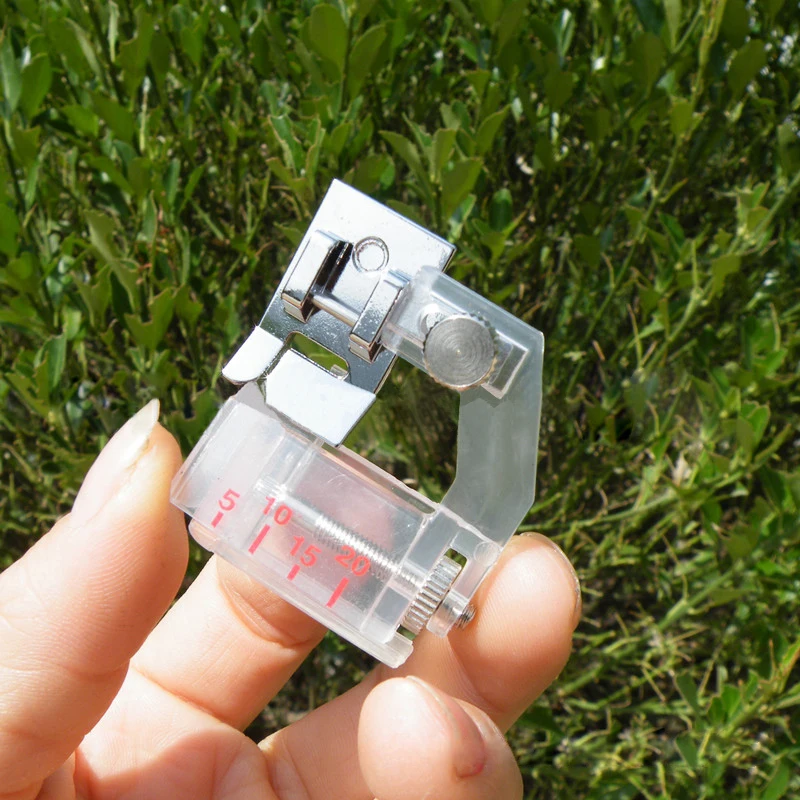 

High Quality Useful Practical Snap-on Adjustable Bias Binder Foot For Brother Singer Janome Sewing Machine
