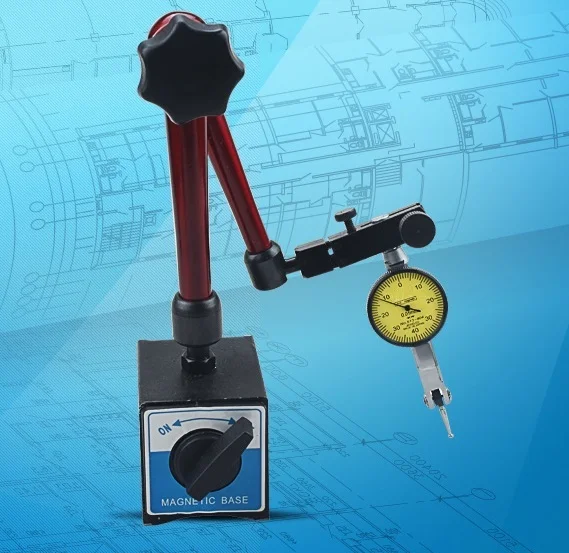 0-0,8 мм рычаг индикатор с универсальное магнитное основание для стола 588N(60 кг) циферблатный циферблат индикатор журнальный столик