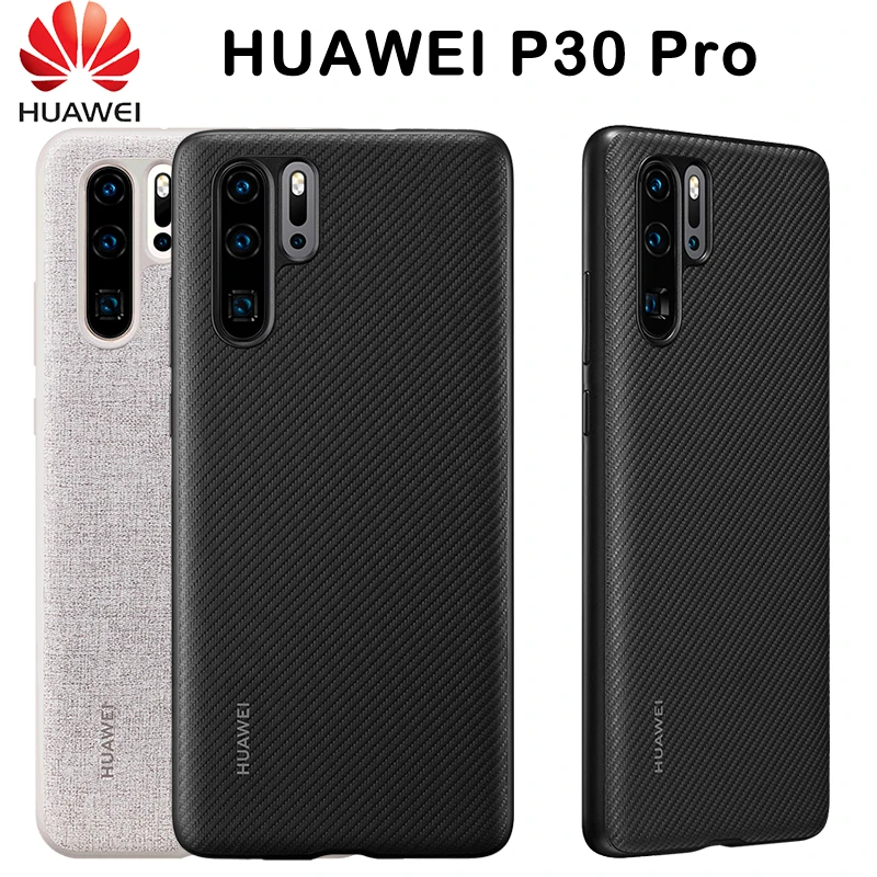 Официальный чехол HUAWEI P30 Pro, полное покрытие, предотвращает появление отпечатков пальцев из микрофибры, кожаный чехол HUAWEI P30, задняя крышка