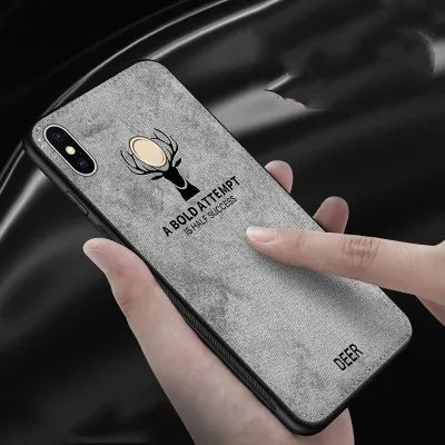 Case For Xiaomi Mi Max 3 Cover Soft Shockproof Anti-Knock fabric TPU edge Protective Back for pro Max3 |