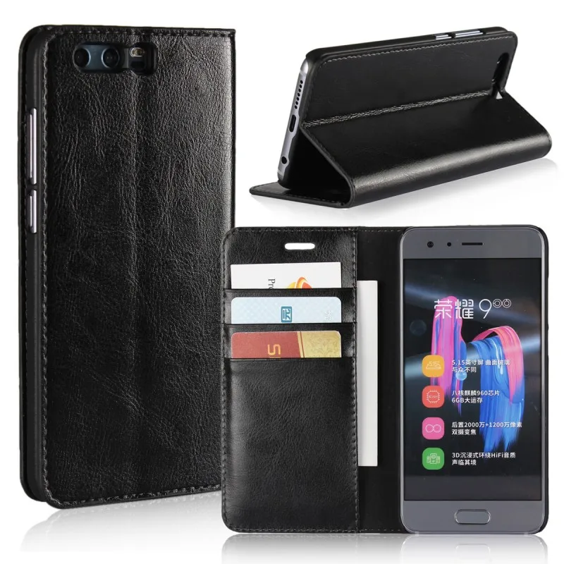 Flip Cases For Huawei Honor 9 Honor9 Leather Wallet Case Cover Etui Hoesje Coque Funda Capinha Carcasa Capa Card Slot TV Stand (13)