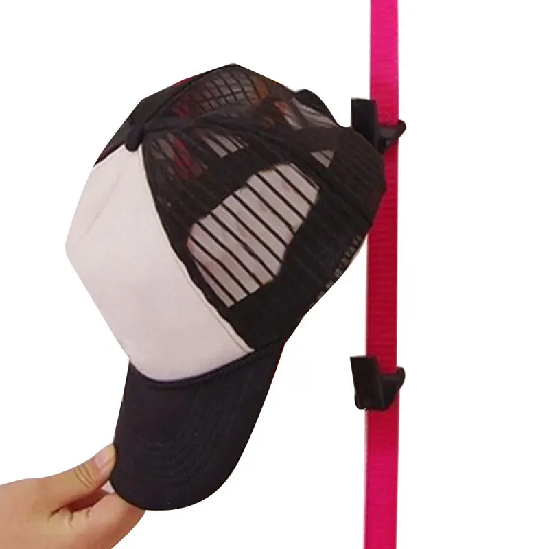 Faroot Регулируемые дверные ремни вешалка для шляп сумка вешалка для одежды, куртки Крючки нейлон Beltand нержавеющая сталь крюк