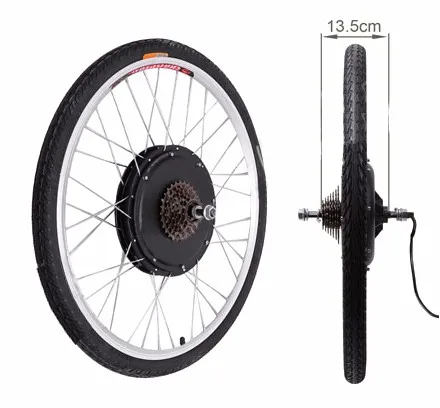 Электрический велосипед 36В 500 Вт 2" 24" 2" 28" 700c заднее колесо для е-байка вождения безщеточный безредукторных мотор для центрального движения+ ободок+ спиц+ шины колеса