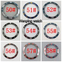 38 мм титановый керамический ободок кольца двухцветные подходят автоматические 40 мм BLIGER часы