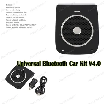 

V4.0. Voice Dialing Bluetooth In-car Plastic&Metal sun visor with Car Charger For Universal Phone MP3 Music Player