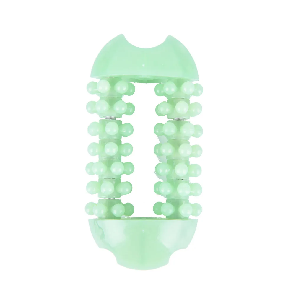 

1Pc Joint Relaxing Nail Plastic Massage Tool Hand Finger Massager Dual Roller Small And Portable Massage Tool