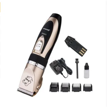

Pet Cat Dog Hair Trimmer Professional Rechargeable Animal Grooming Clippers Shaver Electric Scissors Dogs Hair Cutting Machine