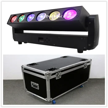

(3pcs/flycase) Disco led wash bar pixel effect 6x40W 4in1 rgbw moving head beam led lyre zoom rgbw 40watt
