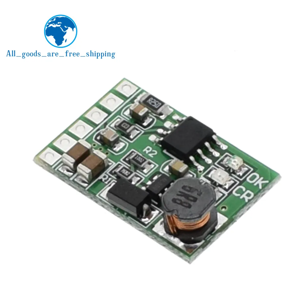 

3.7V 4.2V Charger & 5V 6V 9V 12V Discharger Board DC DC Converter Boost Module for diy UPS mobile power 18650 lithium battery