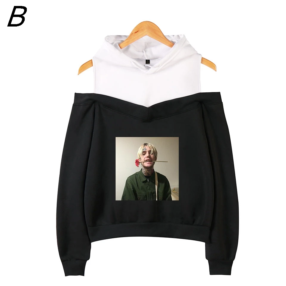 Lil Peep Hip-Hop Hoodies Sweatshirt Vrouwen Emo Rapper Cry Baby Gedrukt Sweatshirt Plus Maten Voor Casual Fleece Pullovers