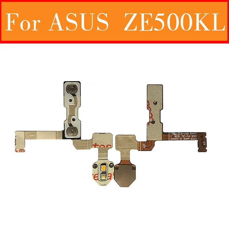 

100% Geniune Volume button flex cable For Asus zenfone Laser ZE500KL 5.0" Z00ED Camera flash light Flex Ribbon Cable Replacement