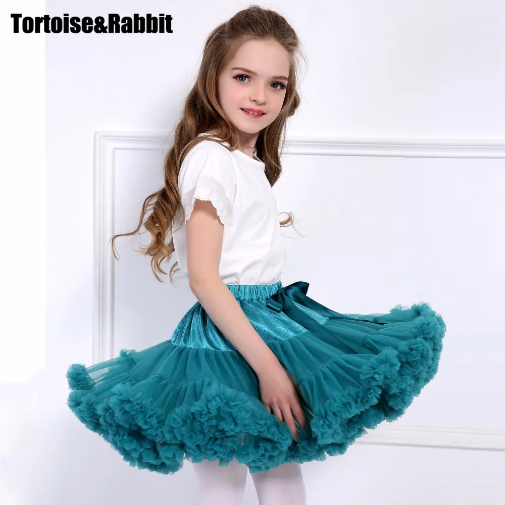 Baby Girls Tutu Skirt Fluffy Children Ballet Kids Pettiskirt Baby Girl