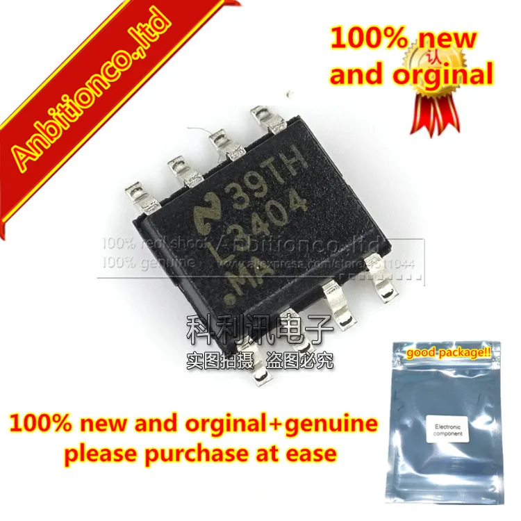 

5 шт. 100% новый и оригинальный LM3404MA SOP8 L3404MA SOP-8 в наличии