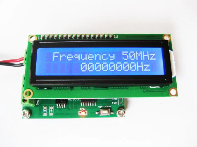 Высокоточный частотомер высокочастотный модуль 10 МГц-2,4 ГГц/НЧ 0-50 МГц