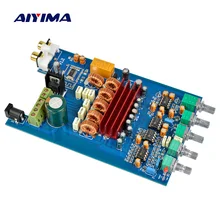 Aiyima TPA3116D2 Digital Bluetooth 4.2 Amplifier Board 50W*2+100W 2.1 Channel TPA3116 Subwoofer Amplifier Board DIY Home Theater