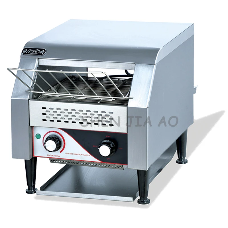 220V 1.34KW 1PC Commercial chain type of toaster oven TDL-150 vertical bread furnace toaster food processing equipment 3