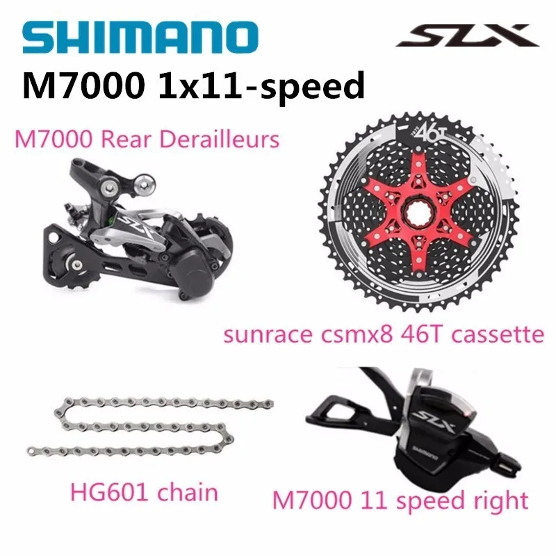 Shimano SLX M7000 11 скорость велосипед Переключатели список групп задний переключатели +