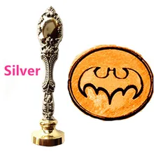 MDLG HengTai летучая мышь винтажное изображение на заказ восковая печать штамп Павлин Металл