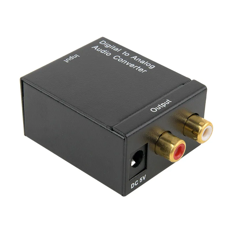 

Mini HDMI to AV Adapter Digital To Analog Audio Converter Digital Optical Coaxial Signal to Analog Stereo Audio Adapter 3.5MM