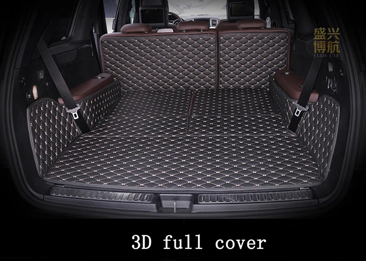 Custom Mercedes Gl350 Gl450 Gl550 7seats Trunk Mats Cargo Liners