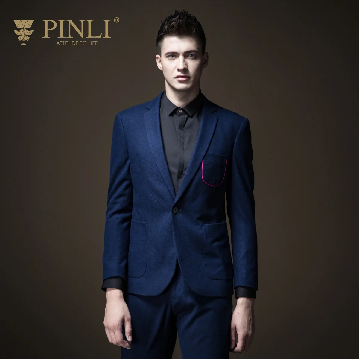 Мужской Блейзер настоящий сценический костюм для певцов Blaser Masculino Pinli Pin Lai 2018