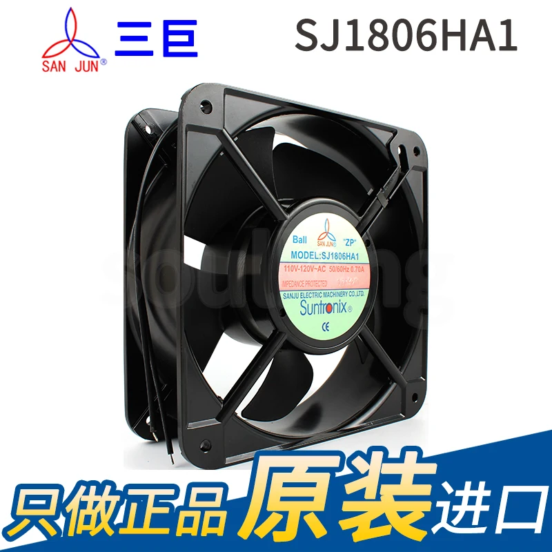 Осевой охлаждающий вентилятор Suntronix SAN JUN SANJUN SJ1806HA1 110/120 V 0.70A 18065