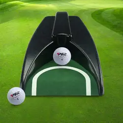 Горячая продажа Пластиковые крытые электрические мячи для гольфа автоматическое устройство возврата толкатель тренажер учебные пособия