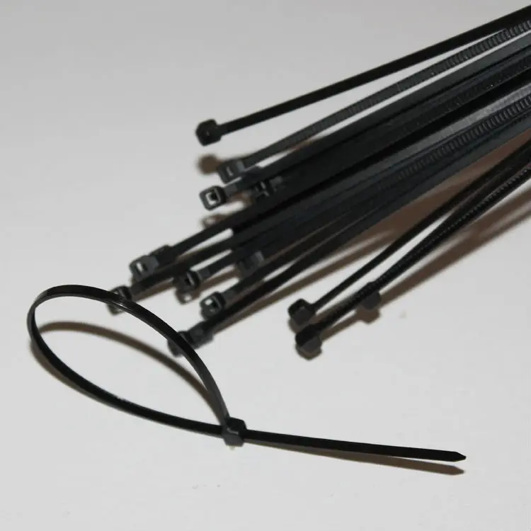 wholesale 4" inch 2*100mm Cable Wire Zip Ties Black Self Locking Nylon