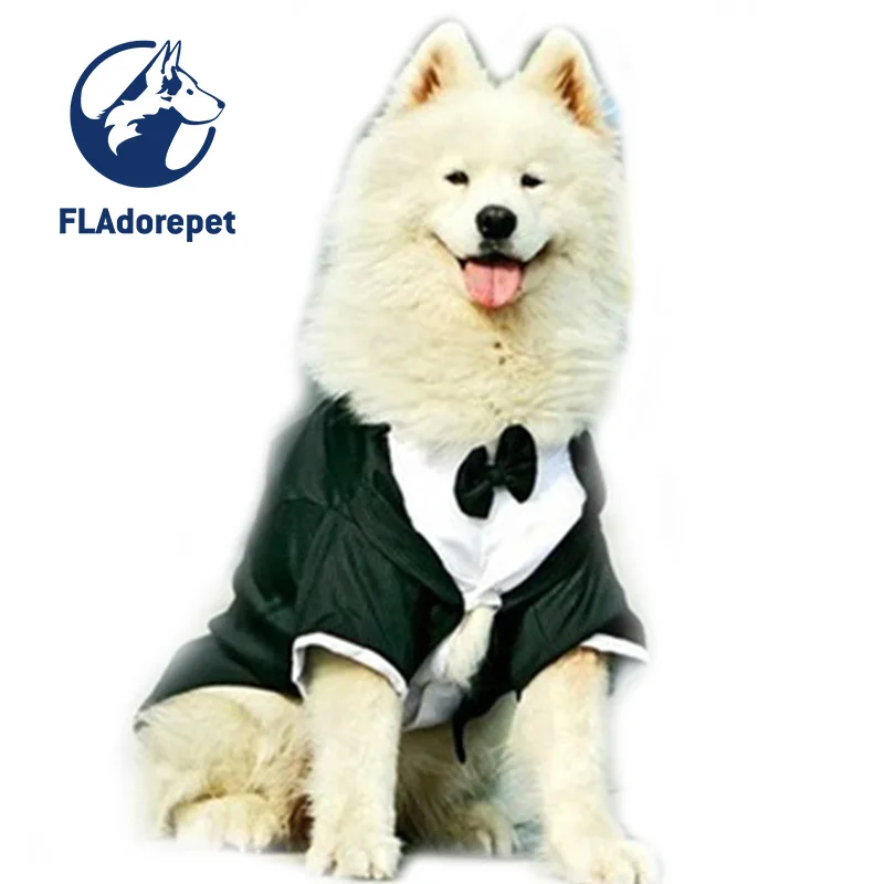 Big large dog wedding Tuxedo garment clothes for bulldogs dog Formal